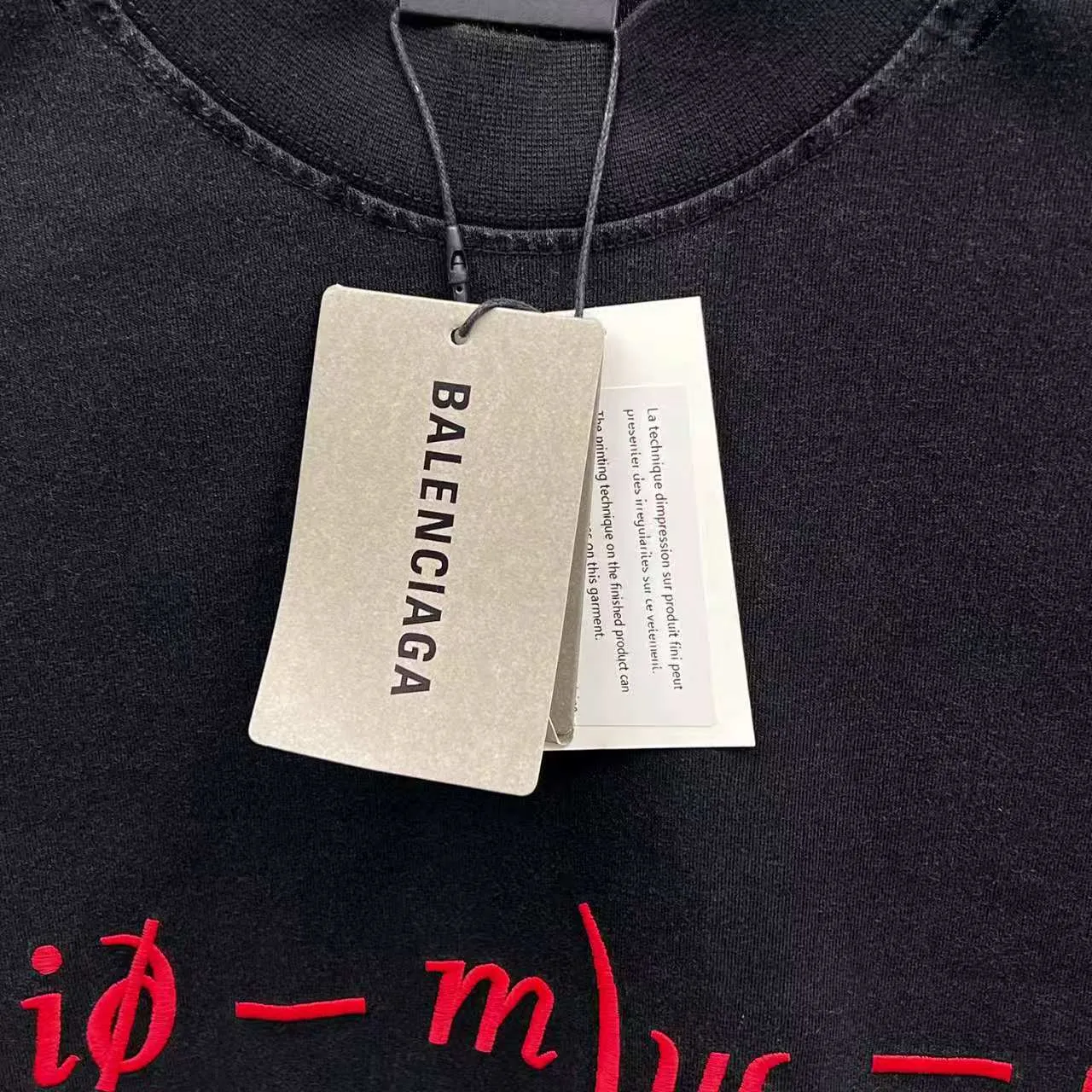 💰p95 # 26SS # BALENCI*GA # 260g * 1 1 + os Same Style！！ ：3322# Sizes：xs-L ：1